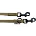 Buy Biothane Dog Leash Black Hook - Adjustable for Small & Large Dogs (2m to 5m) - Olive Green 5m x 9mm - International Shipping Available - Buy Online on GoSupps.com