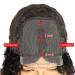 Short Curly Pixie Cut Human Hair Wig | T Part Jerry Curl Wet Wavy 4X4 Lace Closure | Natural Hairline for Black Women | 6 Inch - Buy Online on GoSupps.com
