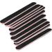 LEAQU Manicure Nail File Double-Sided Matte Black Sand Red Heart Manicure Pedicure Tool Emery Board Wear-Resistant Large Area 10pcs - Buy Online on GoSupps.com