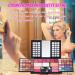 RoseFlower 88 Colors Make-up Palette Multi-purpose Cosmetic Storage Beauty Case Professional Contain Eyeshadow Blusher Lip Gloss Makeup Stick Brush Puff 5 Makeup E - Buy Online on GoSupps.com
