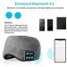 Sure Sleep Mask with Bluetooth Headphones - Wireless Light Blocking Eye Mask for Side Sleepers | Noise Cancelling Grey Sleep Mask with White Noise - Buy Online on GoSupps.com