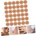 100pcs Breathable Care Patches for Finger Wounds - First Aid Sticker - Lovely Brown Patches (3.80x3.80x0.10cm) - International Shipping Available - Buy Online on GoSupps.com