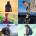 GADIEMKENSD Reflective Folding Outdoor Hat UPF 50+ Sun Protection - Dark Grey - Buy Online on GoSupps.com