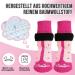 Eyin Double-Sided Anti-Slip Dog Socks - Soft Pfot Protection with Adjustable Velcro Fastener 2 Pairs Pink M - Ideal for Hardwood Floors Indoors - Buy Online on GoSupps.com