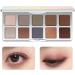 Eyeshadow Palette 10Color Blendable Beauty Cosmetics Eyeshadow Matte and Shine Makeup Palette for Women Wife Girlfriend Mother BD401 - Buy Online on GoSupps.com
