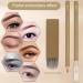 KAIQIKAIXI Microblading Eyebrow Pen Pack of 6 - Disposable Sterilized Manual Eyebrow Tools for Perfect Brows (Brown) - International Shipping Available - Buy Online on GoSupps.com