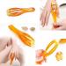 Finger Roller Massager Set with Acupressure Rings for Hand Blood Circulation - Stress Relief Handheld Massage Tools - Buy Online on GoSupps.com