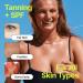 TROPIC LABS Smart Screen Mineral Tanning Sunscreen SPF 22 - Natural Reef Safe Lotion for Safe Tanning & Accelerated Results 3.4oz - Buy Online on GoSupps.com