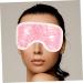 BESPORTBLE Hot Compress Masks 5 Sets Beauty Eye Puffiness Bags Sleep Cold Compress Puffy Gel Ice Cooling for Facial Hot and Cold Ice Pink Facial Cooling Masks - Buy Online on GoSupps.com