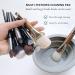 2 Pack Silicon Makeup Brush Cleaner Mat & Bowl Scrubber - Portable Washing Tool for Brushes, Sponges & Puffs (Gray & Pink) - Buy Online on GoSupps.com