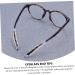 Premium Healeeved Glasses Silicone Ear Cushions - 10 Pairs | Durable Protection & Repair Accessories for Sunglasses - Temple Covers & Ear Clips - White 5.5x0.8cm - Buy Online on GoSupps.com