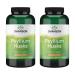 Swanson Psyllium Husk Dietary Fiber Supplement 610 mg 300 Capsules - (2 Pack)