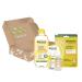 Garnier Vitamin C Brightening Essentials Set Micellar Water Serum and Sheet Mask With Vitamin C and Lemon Extract For Bright Glowing Skin SkinActive 3 Pieces