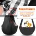 TOMKAS Small Dog Sling Carrier - Adjustable Strap & Zipper Pocket | Black Puppy Carrier for Small Dogs - Buy Online on GoSupps.com