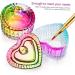 minkissy 10 Pcs Colorful Crystal Cup Nail Tips for Acrylic Nails Professional Monomer Dappen Dishes Nail Art Cup Nail Art Dappen Dish Acrylic Nail Brush Glass Storage Box Liquid - Buy Online on GoSupps.com