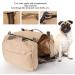 Pssopp Dog Pack Breathable Pet Outdoor Backpack Hound Travel Camping Hiking Saddle Bag Dog Rucksack with 2 Capacious Side Pockets for Medium and Large Dogs - Buy Online on GoSupps.com
