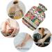 Shop Naanle Ethnic Hawaii Flower Hot Water Bottle | 1L Transparent Heat Therapy for Pain Relief Ideal for Bed Hands & Feet - Buy Online on GoSupps.com