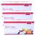 3 Crown Fruit Mix Fruit Tea - Caffeine Free 20 Bags - Pack of 3 (60 Bags) Hibiscus