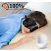Silk Sleep Mask in Black with Cooling Gel Eye Mask - Natural and Soothing - Buy Online on GoSupps.com