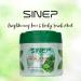 SINEP Professional Brightening face and body scrub exfoliating treatment with coconut extract and niacinamide for radiant skin 400 ml 400 ml mint - Buy Online on GoSupps.com