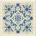 Laundry Basket Quilts Traditional Quilt Pattern - Alaska (71.5 x 71.5)