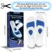 Memory Foam Insoles for Men & Women | Shock Absorbing Inserts for Plantar Fasciitis & Flat Feet Relief | Comfortable & Breathable Shoe Insoles - Buy Online on GoSupps.com