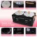 ChoJiah Double Wax Warmer - Professional Digital Display for Faster Hair Removal - Non-Stick Pot - Black (Digital) - Buy Online on GoSupps.com