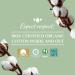 Organyc 100% Organic Cotton Balls - 100 Pcs for Sensitive Skin | Eco-Friendly & Hypoallergenic - Buy Online on GoSupps.com
