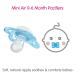 MAM Mini Air Pacifiers  MAM Sensitive Skin Pacifier 0-6 Months  Best Pacifier for Breastfed Babies  Baby Boy Pacifiers  0-6 (Pack of 2) - Buy Online on GoSupps.com