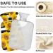 Shop Naanle Stripes Sunflower Hot Water Bottle - 1L Warm & Cold Therapy for Pain Relief | Ideal Bed Hand & Feet Warmer - International Shipping Available - Buy Online on GoSupps.com