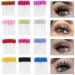 50Pcs New Crystal Rhinestone Handle Makeup Disposable Eyebrow Applicator Eyelash Brush Mascara Spiral Wands Lash Curling Comb(yellow) - Buy Online on GoSupps.com