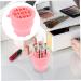 HAKIDZEL Makeup Brush Cleaner Cup Makeup Brush Cleaning Bowl Retractable Silicone Scrub Cup Drying Rack Clean Brush Silica Gel Makeup Brush Cleaner Make Up Brush Cleaner 9.20X9.20X8.60CM Pink - Buy Online on GoSupps.com