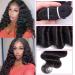 Brazilian Loose Deep Wave Human Hair Bundles - 26 28 30 Inches, Natural Black Color - Bundle Deal for Human Hair Extensions - Buy Online on GoSupps.com