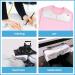 Simply Stocked Tshirt Ruler Guide Set - 4 Pcs PVC T Shirt Alignment Tools for Heat Press - 17.5 16 12 and 10 Inch Guides in White - Buy Online on GoSupps.com