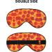 3D Pizza Pepperoni Mask - Adjustable Soft Blindfold for Deep Sleep Relaxation & Travel | Perfect for Meditation & Comfort - Buy Online on GoSupps.com