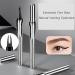 Cooklesa Eyebrow Cooklesa 2024 Upgraded Natural Waterproof Eyebrow Pen with Microfine Tip Two-Pronged Eyebrow Pencil 3D Long-Lasting Natural Waterproof Microblading Eyebrow Pen Makeup (Black) - Buy Online on GoSupps.com