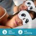 Cute Panda Plush Kids Sleep Mask with Ice Bags and Ear Buds | Soft Blindfold for Girls, Boys, Men, Women | Relaxing Eye Cover and Eyeshade (Medium) - Buy Online on GoSupps.com