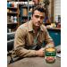 Scented Candles for Men - Supra 56 Sandalwood Patchouli Cedar | Hand-Poured Natural Soy Wax | 70-80 Hour Burn | Vintage Tin Design | Perfect Dad Home Gift - Buy Online on GoSupps.com