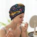 Buy Colorful Fox Hair Towel Wrap - Quick Drying Hair Turban with Button | International Shipping - Buy Online on GoSupps.com
