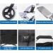 Wheelchair Folding Manual Wheelchair Lightweight Aluminum Transport Wheelchair for Adults Suitable for Home Nursing Home (Small Rear Wheel) - Buy Online on GoSupps.com