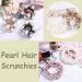 Noverlife 5PCS Pearl Hair Ties - Crystal Rhinestone Ponytail Holder Ropes for Women & Girls - Buy Online on GoSupps.com