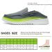 OrthoComfoot Men's Slip-on Shoes with Arch Support for Plantar Fasciitis - Grey, Size 11 - Buy Online on GoSupps.com