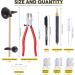 Mardatt 9 Pcs Glass Cutting Tool Set Kit Includes Adjustable Circular Glass Cutter  Glass Running Pliers with Rubber Tip  2mm-20mm Oil Feed Carbide Tip with 3 Bonus Blades for Mirrors Tiles Mosaic - Buy Online on GoSupps.com