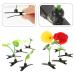 KALLORY 10pcs Bean Sprout Hair Clips - Cute Green Pea Barrettes for Girls - Buy Online on GoSupps.com