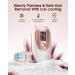 LYSMOSKI Laser Hair Removal Device - Ice-Cooling IPL for Men & Women | Painless Long-Lasting At-Home Hair Remover for Arms Legs Bikini & Face - Rose Gold - Buy Online on GoSupps.com