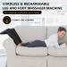 FIT KING Cordless Foot and Leg Massager for Circulation and Pain Relief | Portable & Rechargeable FT-059A - Buy Online on GoSupps.com