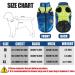 Winter Waterproof Dog Jacket | Warm Reflective Vest for Small & Medium Dogs - Windproof & Cozy (Blue M) - Buy Online on GoSupps.com