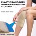 Premium Cotton Latex-Free Elastic Bandage Wrap 4 & 6 4-Pack - Self-Closing Compression Bandage - Washable & Reusable - Buy Online on GoSupps.com