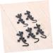 Shop Healeved 10-Pack Halloween Simulation Gecko Toys | Mini Black Gecko Models for April Fools & Creepy Halloween Decor - 3.5x8cm - Buy Online on GoSupps.com