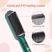 Enhanced Ionic Hair Straightener Brush - Anti-Scald Technology, 20Mins Auto Shut-Off - Green - Buy Online on GoSupps.com